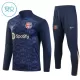 Conjunto de sudadera de entrenamiento FC Barcelona Niños 24/25 Navy