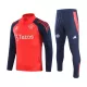 Conjunto de sudadera de entrenamiento Manchester United Hombre 24/25 Rojo