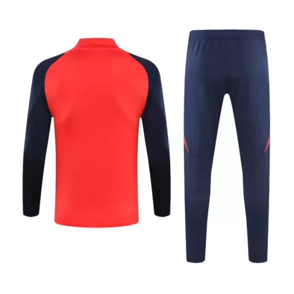 Conjunto de sudadera de entrenamiento Manchester United Hombre 24/25 Rojo