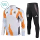 Conjunto de sudadera de entrenamiento Real Madrid Niños 24/25 Blanco