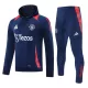 Sudadera de entrenamiento con capucha Manchester United Hombre 24/25 Navy