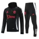 Sudadera de entrenamiento con capucha Manchester United Hombre 24/25 Navy