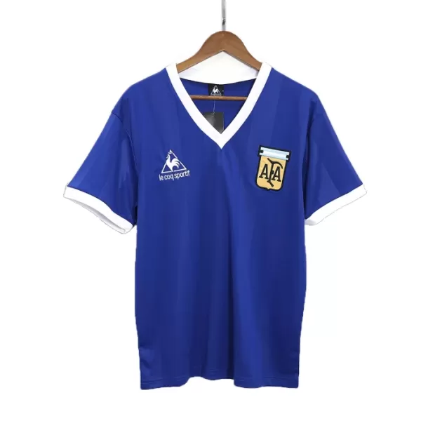 Camiseta Argentina Hombre 2ª Equipación Retro 1986