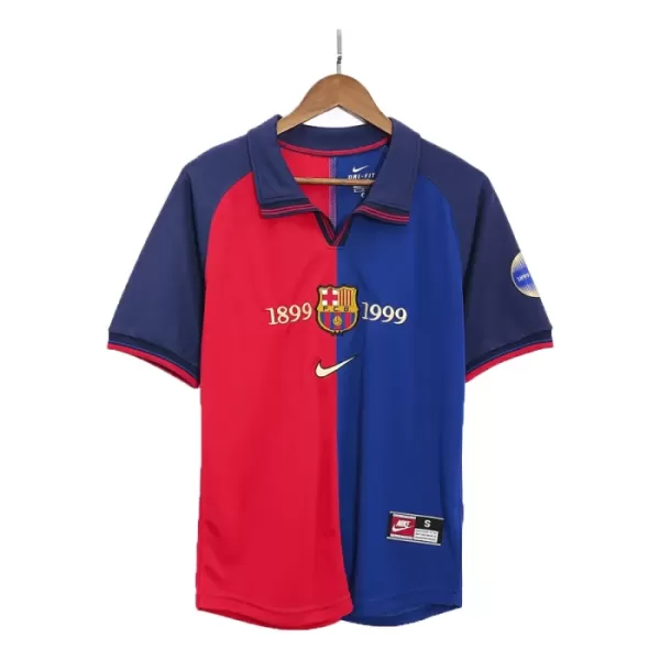 Camiseta FC Barcelona 1999-00 Hombre 1ª Equipación Retro