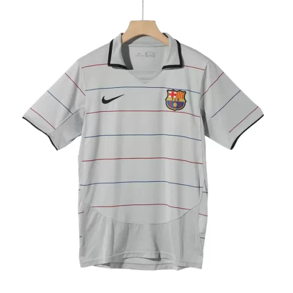 Camiseta FC Barcelona 2003-04 Hombre 2ª Equipación Retro