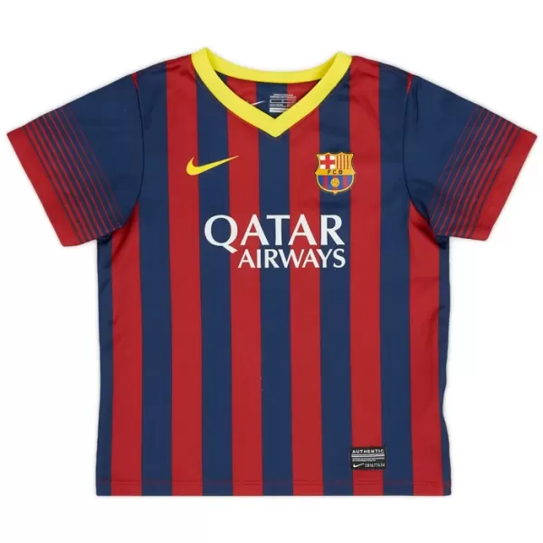 Camiseta FC Barcelona 2013-14 Hombre 1ª Equipación Retro