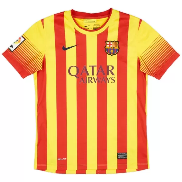 Camiseta FC Barcelona 2013-14 Hombre 2ª Equipación Retro