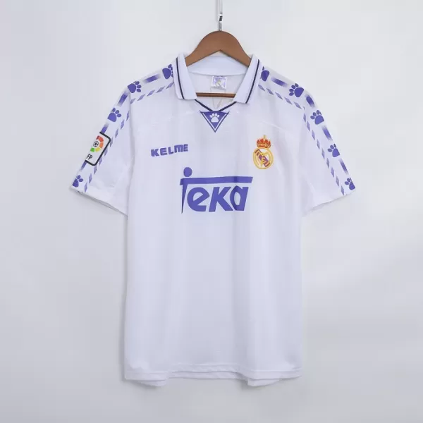 Camiseta Real Madrid 1996-97 Hombre 1ª Equipación Retro