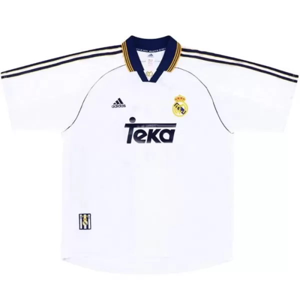 Camiseta Real Madrid 1998-00 Hombre 1ª Equipación Retro