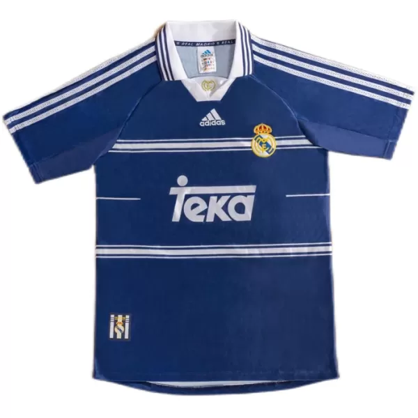 Camiseta Real Madrid 1998-99 Hombre 2ª Equipación Retro