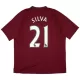 Camiseta Manchester City Silva 21 2012-13 Hombre 2ª Equipación